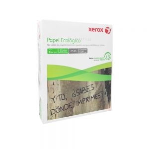 HOJA DE PAPEL TAMAÑO CARTA XEROX 003M02010 ECOLOGICO PAQUETE CON 500 PIEZAS