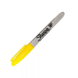 MARCADOR PERMANENTE SHARPIE M1922528 FINE AMARILLO PUNTO FINO