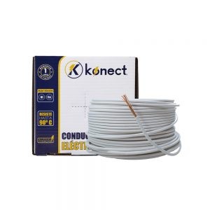 CABLE ELECTRICO CCA UNIPOLAR KONECT 8X100 METROS BLANCO