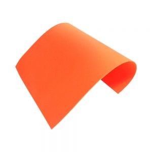 HOJA DE FOAMY BARRILITO STC065 NARANJA TAMAÑO CARTA