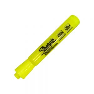 MARCADOR DE TEXTO SHARPIE TANK 25025B AMARILLO PUNTA CINCEL