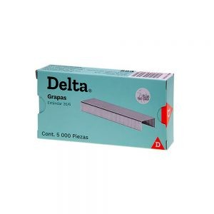GRAPAS ESTÁNDAR 26/6 DELTA 1010GDE CON 5000 PIEZAS POR CAJA