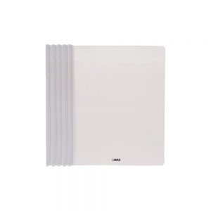 FOLDER MAE FCC-10TR CON 10 PIEZAS TRANSPARENTE TAMAÑO CARTA CON COSTILLA