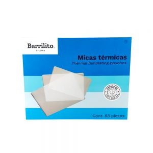 MICA TERMICA BARRILITO MT7445 TAMAÑO CARTA 22.9 X 29.2 CENTIMETROS