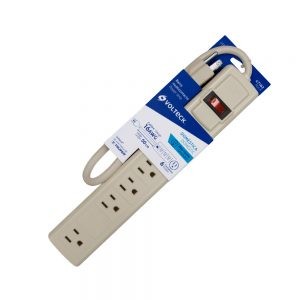 MULTICONTACTO DE USO RUDO VOLTECK MUL-6 CON 6 ENTRADAS ATERRIZADO