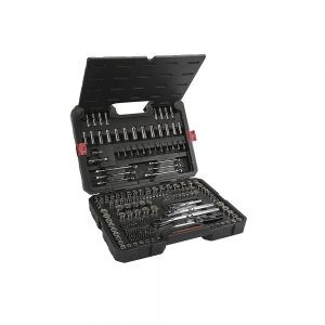 JUEGO DE DADOS Y ACCESORIOS URREA JCB02 CON 230 PIEZAS EN BLOW MOLDED