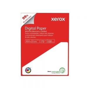 HOJA DE PAPEL TAMAÑO CARTA XEROX DIGITAL PAPER 003M02000 PAQUETE CON 500 PIEZAS