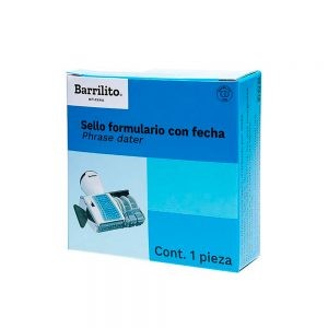 SELLO FORMULARIO CON FECHA BARRILITO 9117 DOCE LEYENDAS