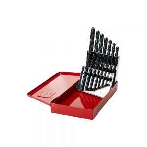 JUEGO DE BROCAS DE ACERO URREA 5115 CON 15 PIEZAS NEGRAS DE ALTA VELOCIDAD