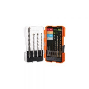 JUEGO DE BROCA PARA METAL Y CONCRETO TRUPER JBAC-11 11 PIEZAS