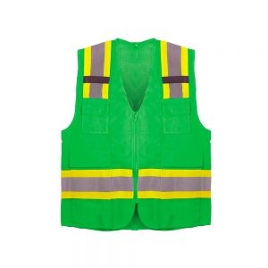 CHALECO DE SEGURIDAD MR SEGURIDAD SR1035-VD VERDE TALLA MEDIANA SUPER RESCATISTA