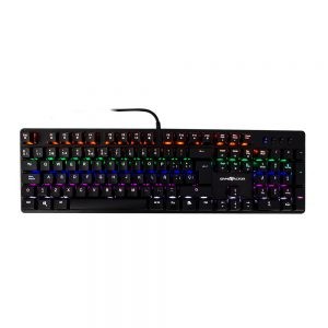 TECLADO MECANICO VORAGO KBG400-BL USB AZUL GAME FACTOR