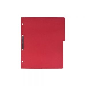 FOLDER TAMAÑO CARTA ACCOPRESS P4557 ROJO CON BROCHE METÁLICO PAQUETE CON 10 PIEZAS