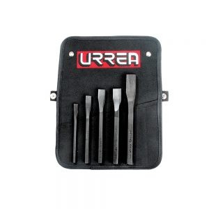 JUEGO URREA 86A DE 5 CINCELES 5/16”-3/4”