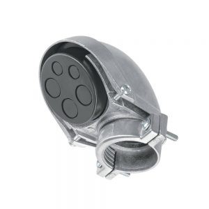 MUFA CON ABRAZADERA PARA TUBO 1-1/4”, VOLTECK 46943