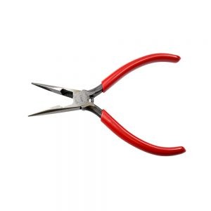 PINZA DE PUNTA LARGA URREA 226GR CORTE LATERAL 6-5/8” CON RESORTE