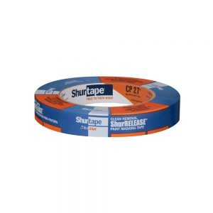 CINTA ADHESIVA SHURTAPE CP O27 202871-W AZUL PARA PINTURA DE 18 MILIMETROS X 50 METROS