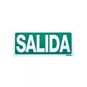 SEÑALAMIENTO SALIDA SURTEK SES2 36 X 15 CENTIMETROS