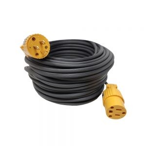 EXTENSION ELECTRICA CCA DE USO RUDO KONECT 2X18 15 METROS NEGRO